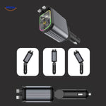 AutoCharge 120W driehoekige laadpoorten met draai functionaliteit www.middo.nl