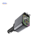 AutoCharge 120W oplaadadapter met RGB systeem en 2 USB poorten www.middo.nl