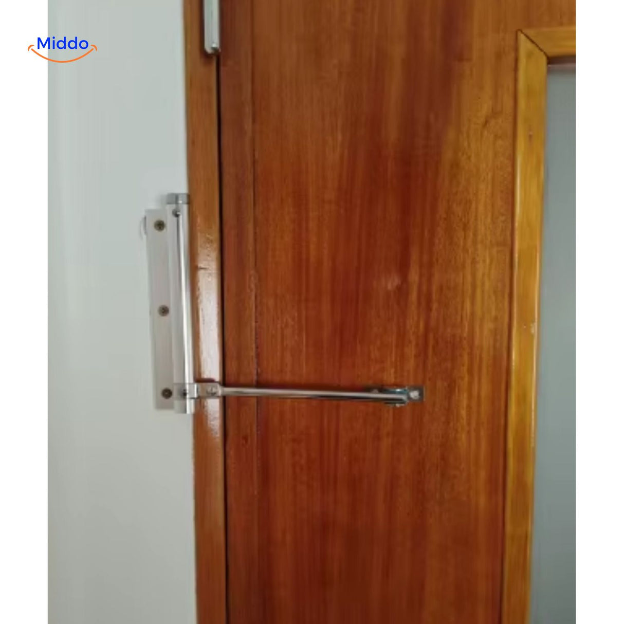 AutoClose Deursluiter houtdeur installatie deur sluiter www.middo.nl