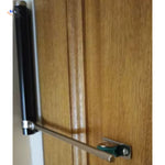 AutoClose Deursluiter houtdeur zwart veiligheid deur sluiter www.middo.nl