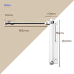 AutoClose Deursluiter instelling wit veiligheid deur sluiter www.middo.nl