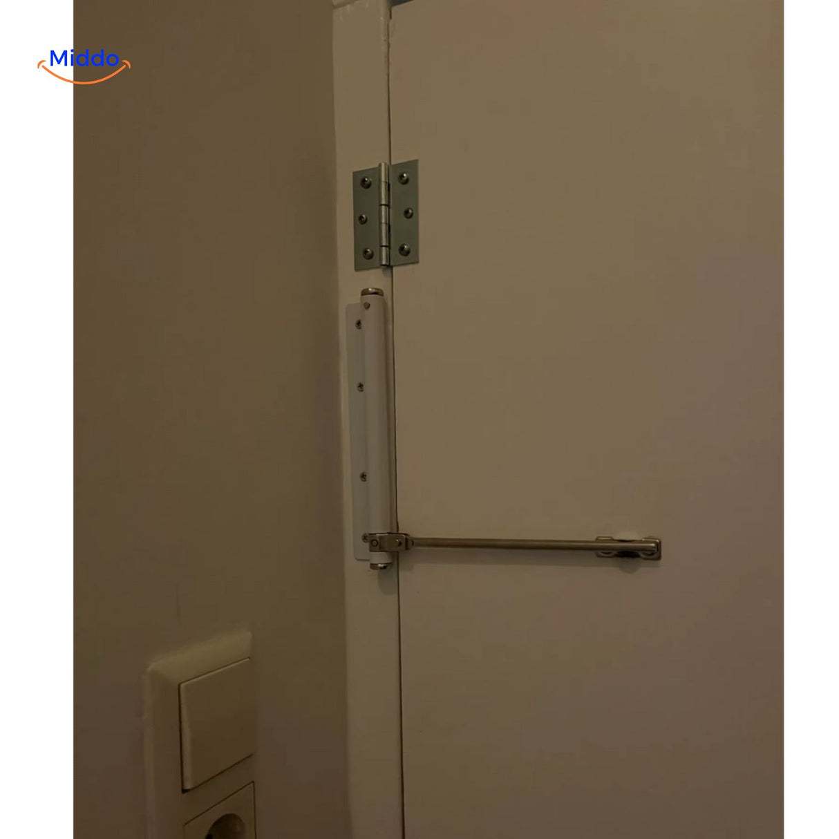AutoClose Deursluiter wit installatie deur sluiter www.middo.nl