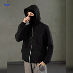 AutumnBliss Hoodie donker grijs stijl www.middo.nl