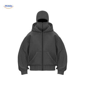 AutumnBliss Hoodie donker grijs www.middo.nl