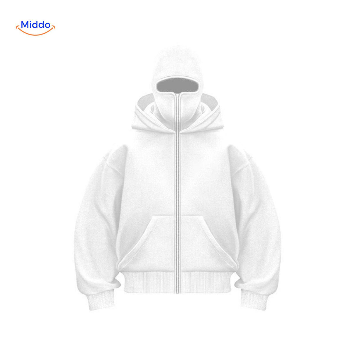 AutumnBliss Hoodie wit met logo www.middo.nl