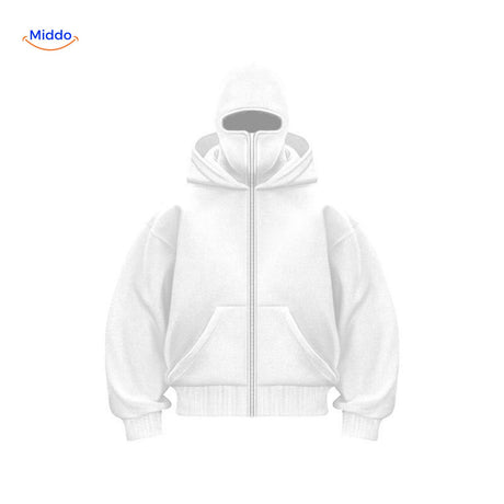 AutumnBliss Hoodie wit met logo www.middo.nl