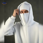 AutumnBliss Hoodie wit met zip www.middo.nl