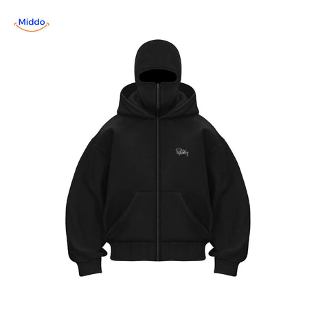 AutumnBliss Hoodie zwart logo www.middo.nl