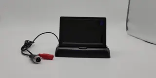 BabyGuard vouwbare monitor met kabels en simpele setup