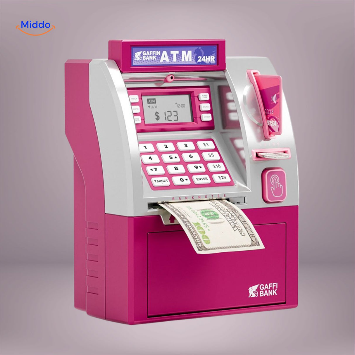 Bankomat™ Spaarautomaat | Automatisch, pincode en ruime capaciteit