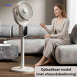 Breezeo Ventilator oplaadbare ventilator met afstandsbediening www.middo.nl