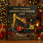 Buildora Adventskalender verpakking met graafmachine en cadeautjes www.middo.nl