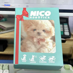 BunnyBuddy Plush Nico Robotic Puppy puppy box opening reveal puppy toy www.middo.nl