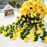 Gele charmante orchideeën decoratie