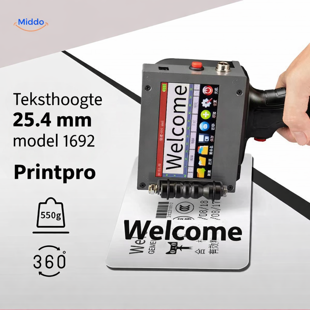 PrintPro™ Ink – Supersnel Printen op Dozen, Flessen, Verpakkingen & Meer