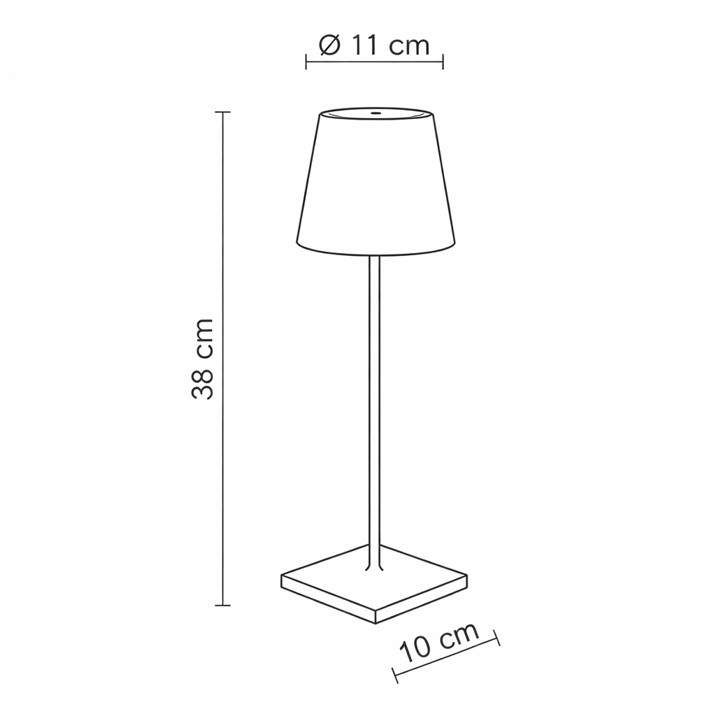 Lumiset™ | Hoge Dimbare Led-lamp, Usb-c, 24-uurs Batterij, Waterdicht Ip54
