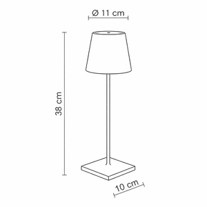 Lumiset™ | Hoge Dimbare Led-lamp, Usb-c, 24-uurs Batterij, Waterdicht Ip54