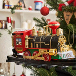 ChristmasRail Trein kerstdecoratie met ronde trein www.middo.nl