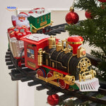 ChristmasRail Trein kersttrein met santa en cadeaus www.middo.nl