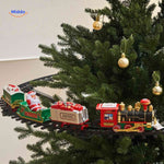 ChristmasRail Trein kersttrein rond kerstboom 90cm spoor www.middo.nl