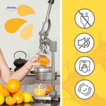 Citripress Juicer gietijzeren fruitpers duurzaam en handig www.middo.nl