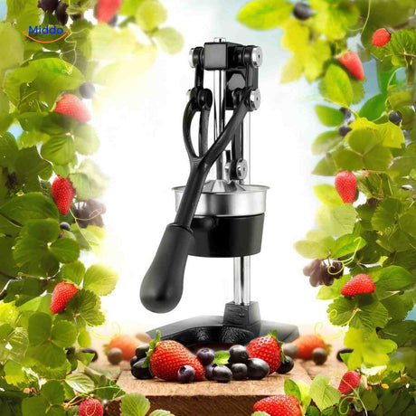 Citripress Juicer handmatige fruitpers voor citroen en sinaasappel www.middo.nl