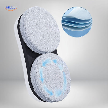 CleanSweep Ramenrobot dieptereiniging met roterende schijven www.middo.nl