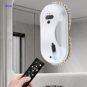 CleanSweep™ Ramenrobot | Automatische Reiniging met Sensoren & Water Spray of Losse Pads.