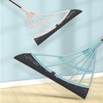 Verstelbare CleanX siliconen mop en magische bezem