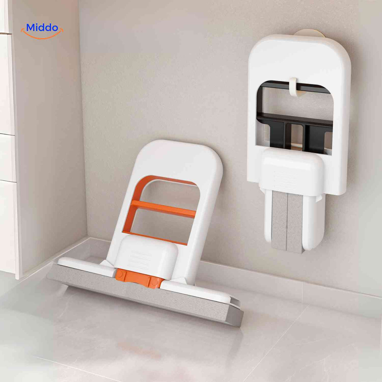 Cleanzy Mop voor vlekken en vuil verwijderen www.middo.nl