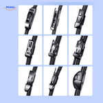 ClearGlide Wisser met siliconen en unieke stijl voor regen prestaties www.middo.nl