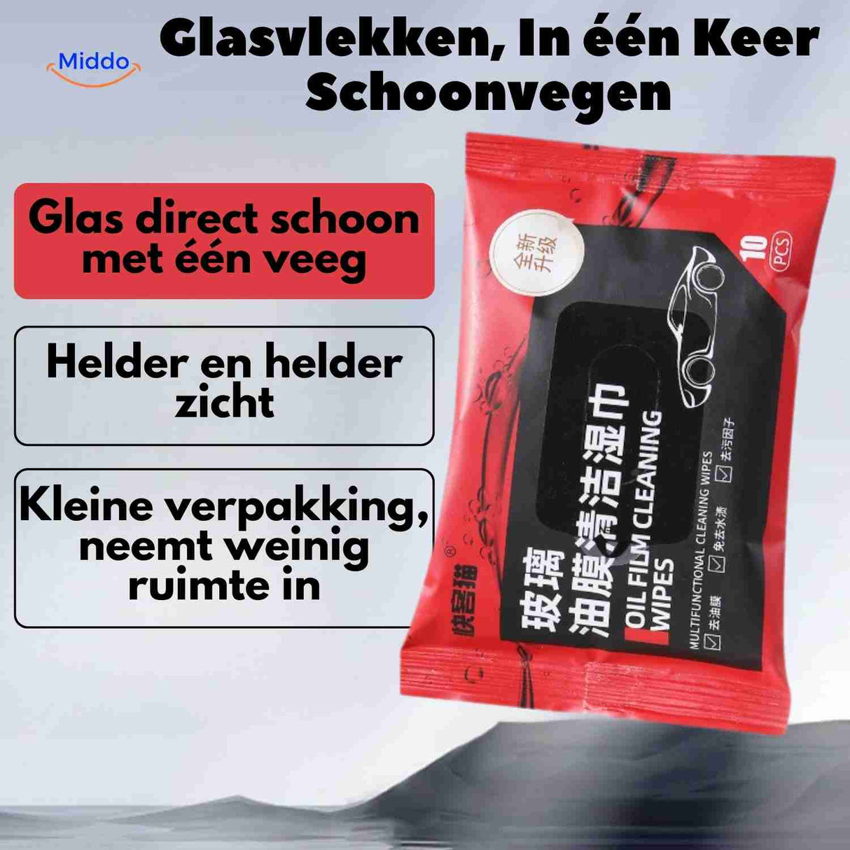 ClearView snel schone glas windows automobil reinigen www.middo.nl