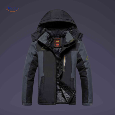 Coldura Jas geisoleerde outdoorjas met ritszakken www.middo.nl