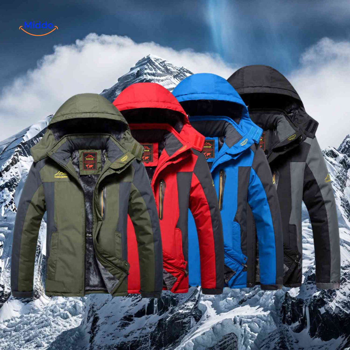 Coldura Jas outdoor winterjas verschillende modellen www.middo.nl
