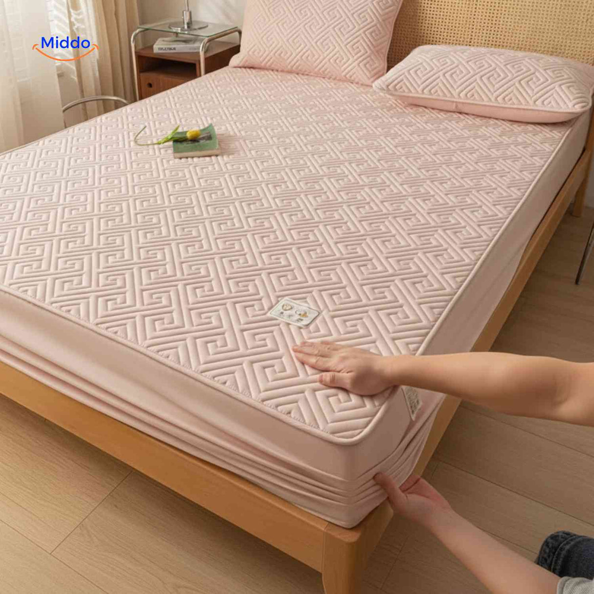 Comfortora Bedhoes dunne gewatteerde toplaag www.middo.nl