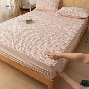 Comfortora Bedhoes dunne gewatteerde toplaag www.middo.nl