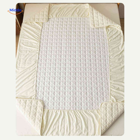 Comfortora Bedhoes volledige hoekbedekking elastische hoeken www middo.nl