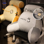 ComfyBack Rugsteun Kussen roze konijnontwerp www.middo.nl