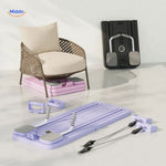 CoreFlex Fitnessbord opvouwbare opstelling met verstelbare accessoires www.middo.nl