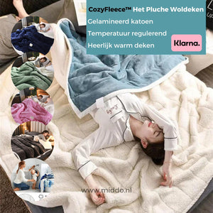 CozyFleece™ Pluche Woldeken | Warm en comfortabel, ideaal voor de Winter