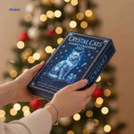 CrystalPaws Adventskalender hyphenated complete set kristallen katten figuren www.middo.nl