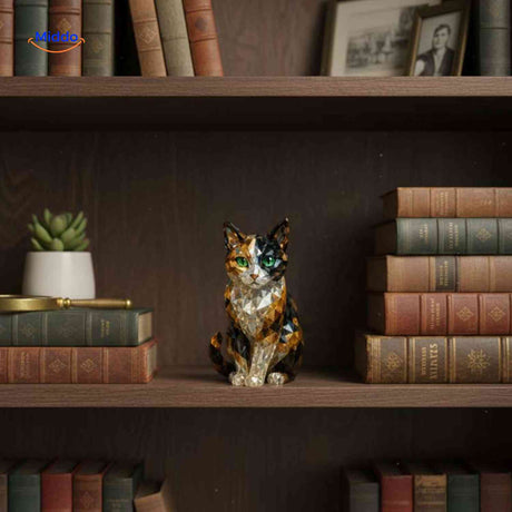CrystalPaws Adventskalender hyphenated kristallen kat woondecoratie www.middo.nl
