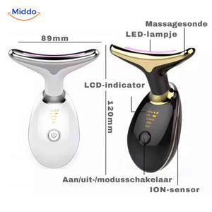 DermaLift Pro productdetails massageprobe led verlichting