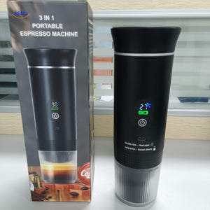 BrewMaster™ 3-in-1 Draagbare Espressomachine | Voor Capsules & Gemalen Koffie