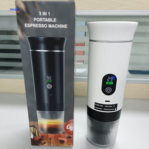 BrewMaster™ 3-in-1 Draagbare Espressomachine | Voor Capsules & Gemalen Koffie