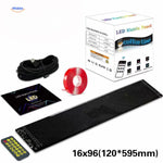 DriveFlex™ Matrix LED-Scherm | Devil Eyes, Teksten & Animaties via App + Afstandsbediening