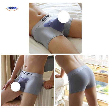 Elephanto Boxershort boxershort achterkant pasvorm www.middo.nl