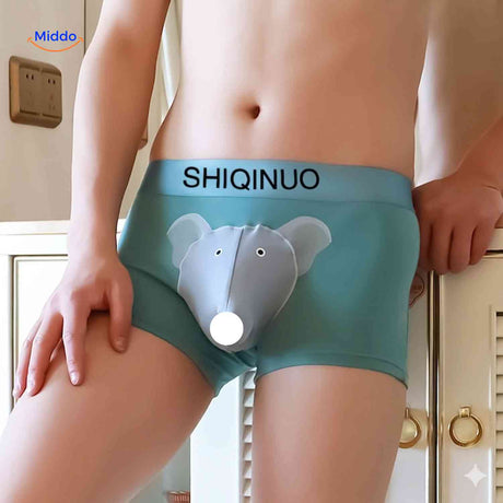 Elephanto Boxershort boxershort set olifant design www.middo.nl