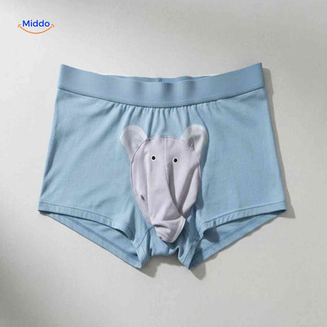 Elephanto Boxershort elastische stof ademend ondergoed www.middo.nl