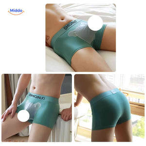 Elephanto Boxershort ondergoed liggend olifant design www.middo.nl